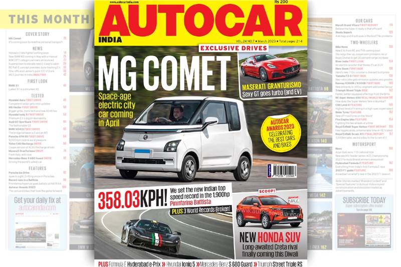 MG Comet driven, Autocar Awards and more: Autocar India March 2023